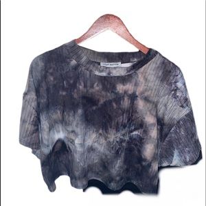 Marble love nation crop top 💗